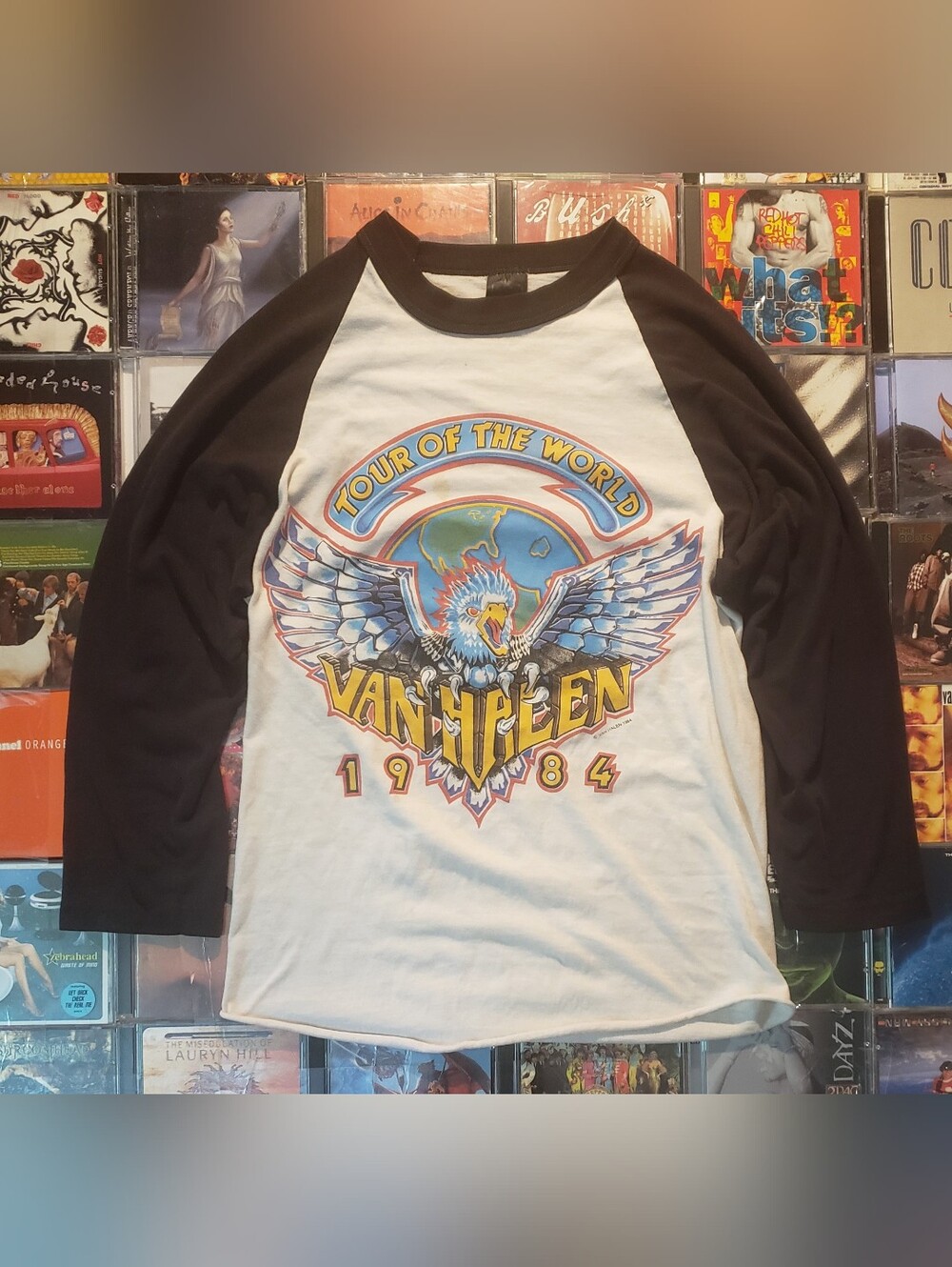 1984 Van Halen Tour Of The World Long Sleeve